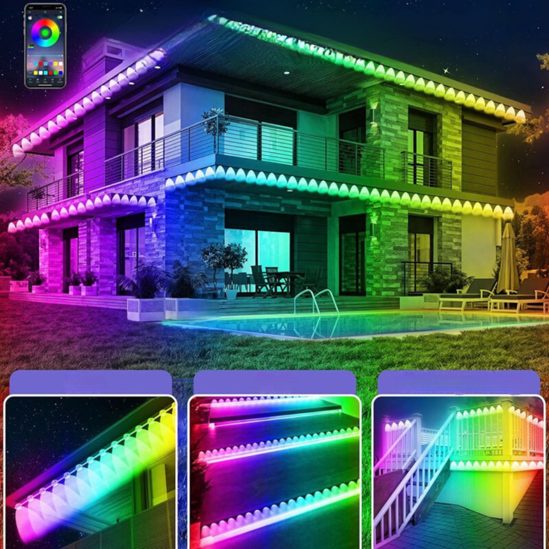 Smart App Gesteuerte LED Weihnachts Beleuchtung