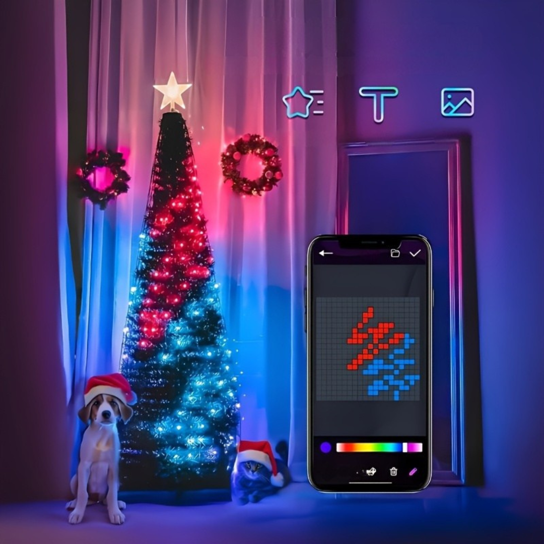 LED Weihnachts Lichterketten Für Drinnen Und Draußen