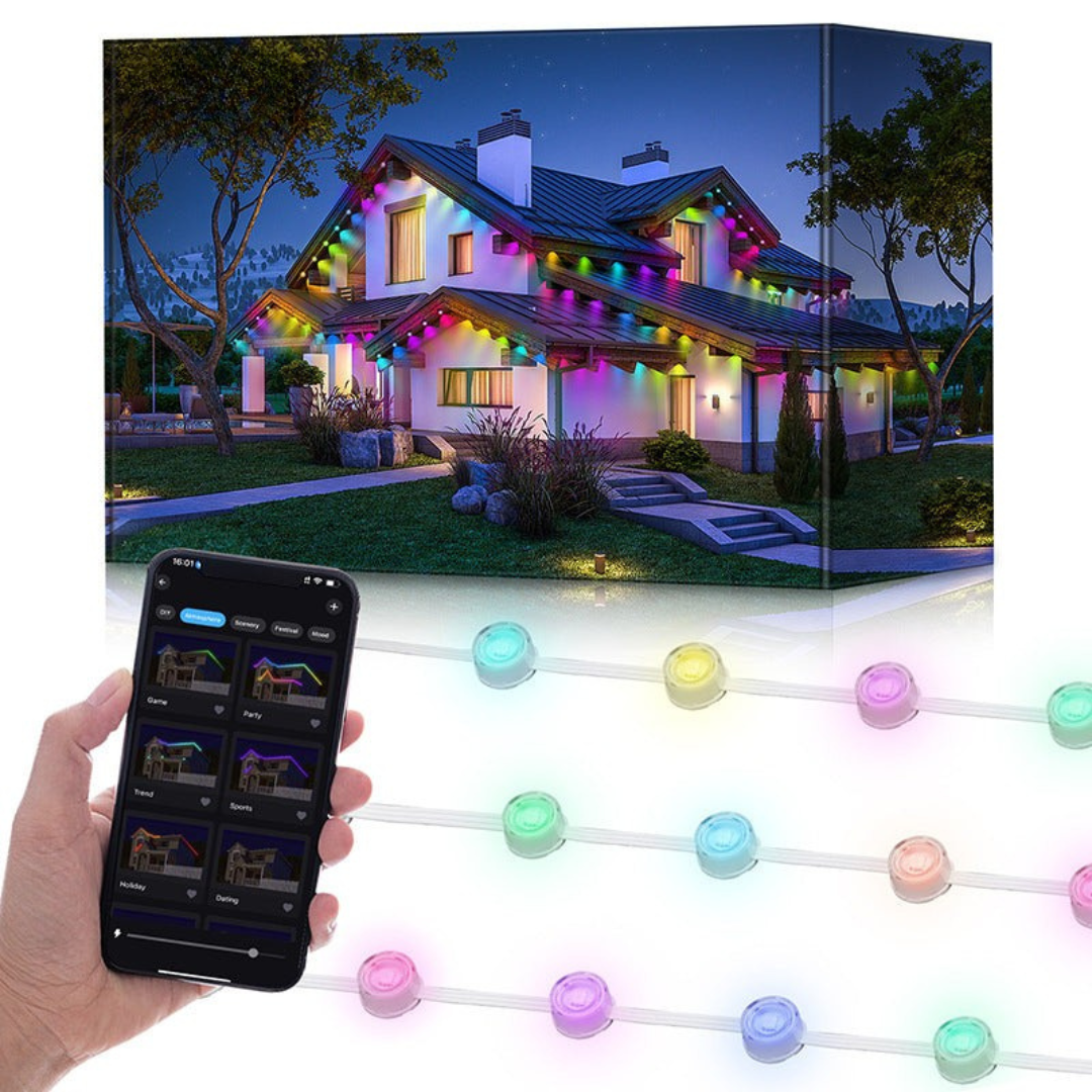 Smart App Gesteuerte LED Weihnachts Beleuchtung