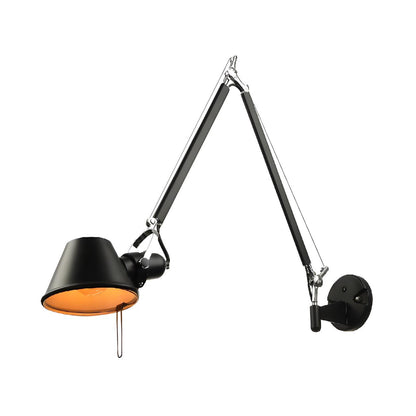 Verstellbare LED-Wandleuchte mit langem Arm
