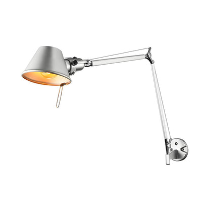 Verstellbare LED-Wandleuchte mit langem Arm