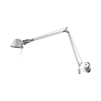 Verstellbare LED-Wandleuchte mit langem Arm