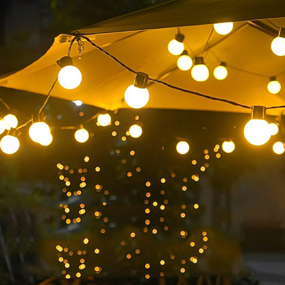 Solarbetriebene LED Weihnachts Lichterkette