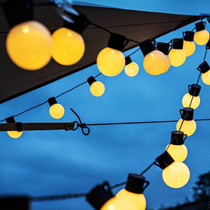 Solarbetriebene LED Weihnachts Lichterkette