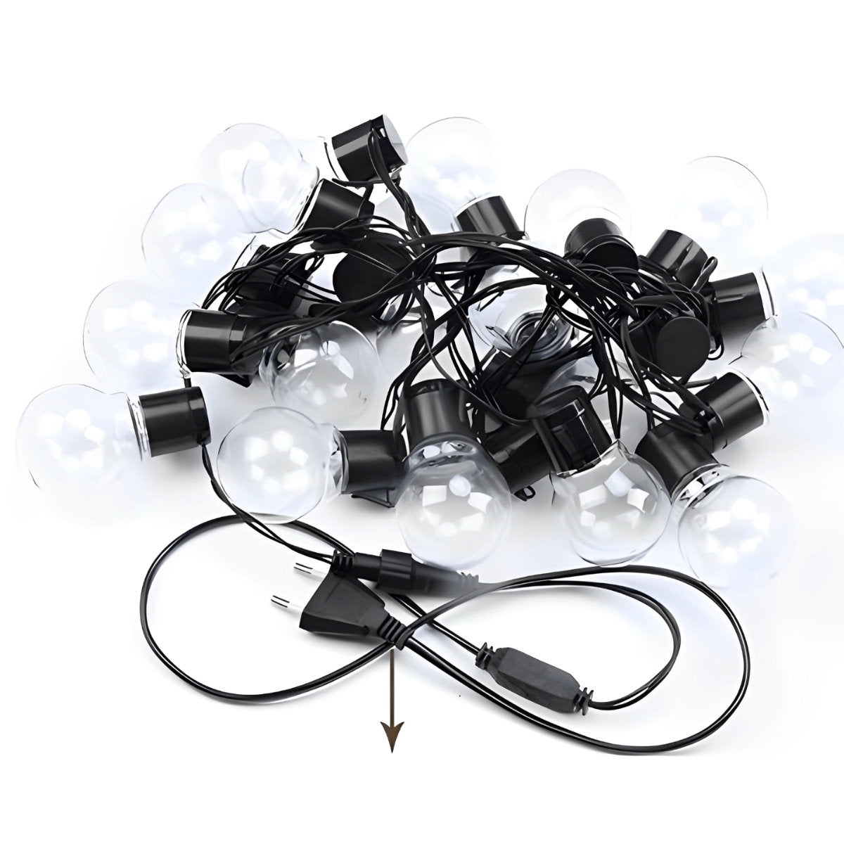 Solarbetriebene LED Weihnachts Lichterkette