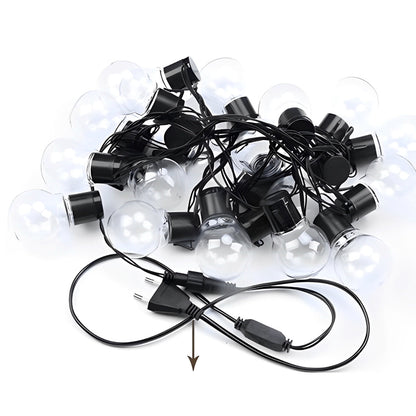 Solarbetriebene LED Weihnachts Lichterkette