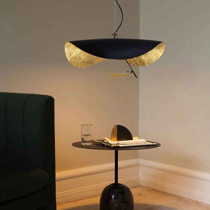 Minimalistische Geschwungene Künstlerische Pendelleuchte