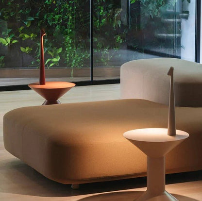 LumaAusblick: Wiederaufladbare Tischleuchte mit sanftem Licht