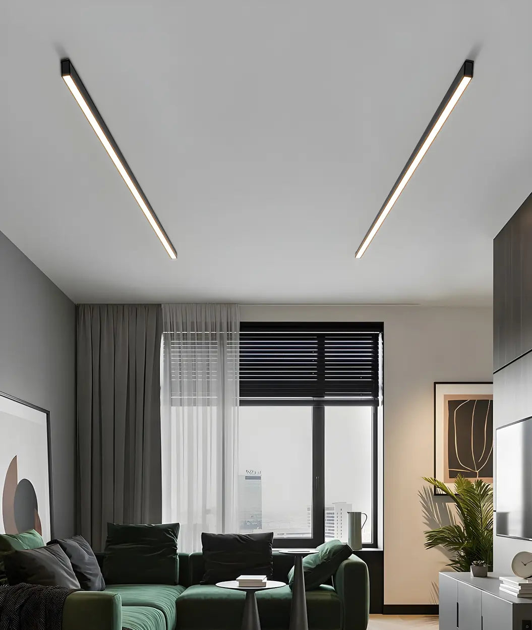 Minimalistische Stilvoll LED-Deckenleuchte