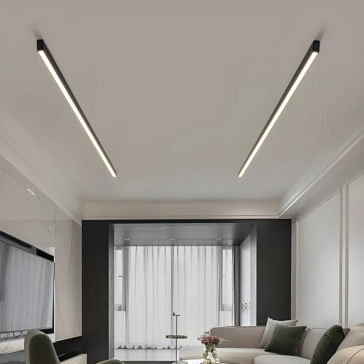 Minimalistische Stilvoll LED-Deckenleuchte