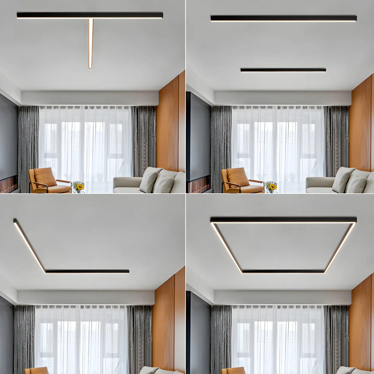 Minimalistische Stilvoll LED-Deckenleuchte