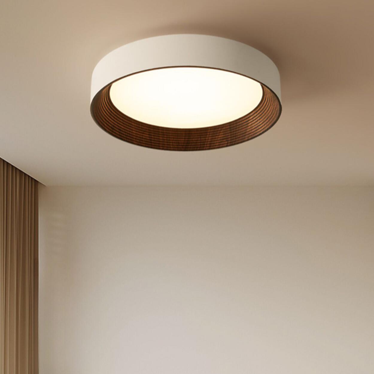 Moderne Halo-LED-Deckenleuchte