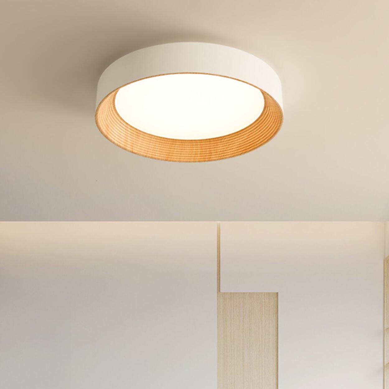 Moderne Halo-LED-Deckenleuchte