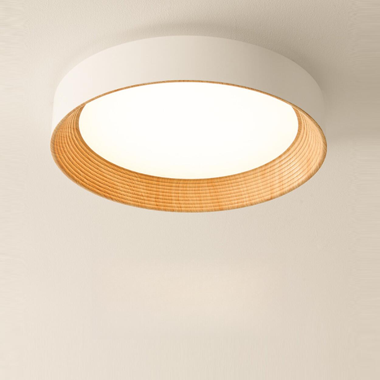 Moderne Halo-LED-Deckenleuchte