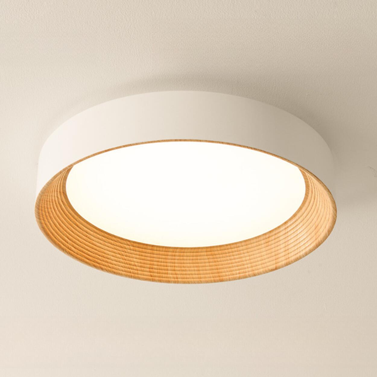 Moderne Halo-LED-Deckenleuchte
