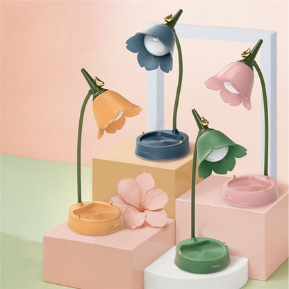 Tragbares Von Blumen Inspiriertes Nachtlicht