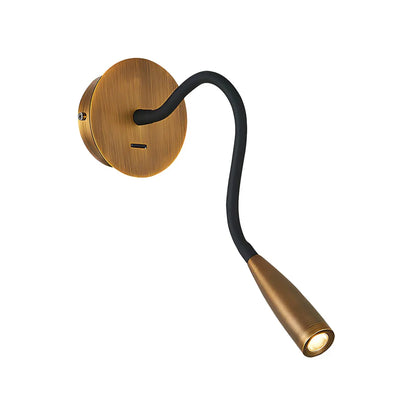 Moderne Flexibel Schwanenhals-LED-Wandleuchte