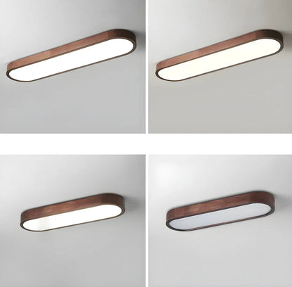 Moderne lineare LED-Deckenleuchte