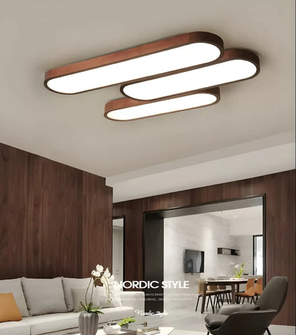 Moderne lineare LED-Deckenleuchte
