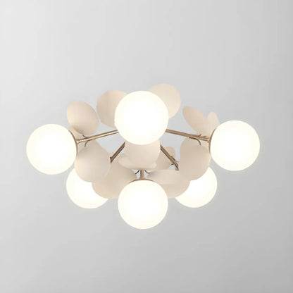 Moderne LED-Deckenleuchte in Kugelform