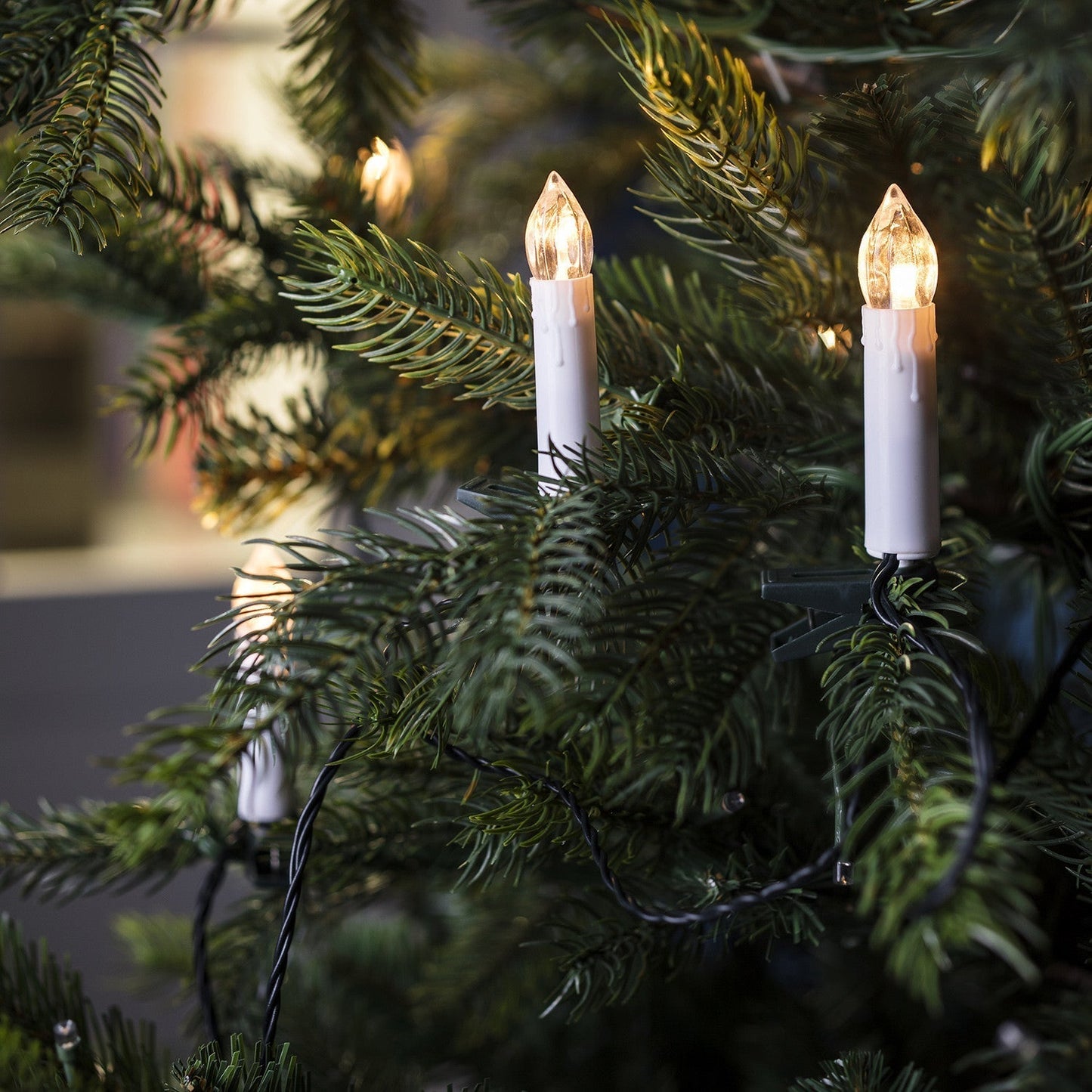 Festliche Weihnachts-LED-Kerzenlichter