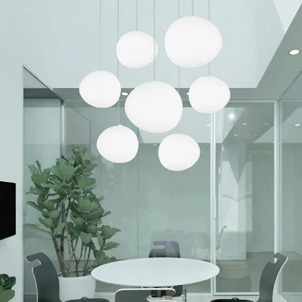 Moderne Weiße Minimalistische Pendelleuchten