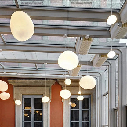 Moderne Weiße Minimalistische Pendelleuchten