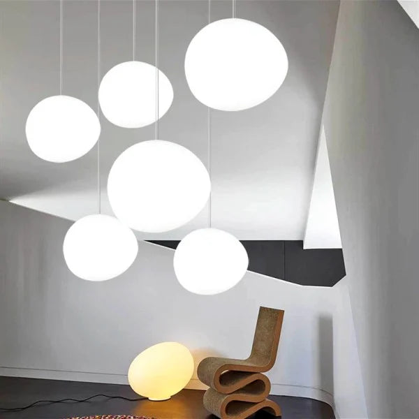 Moderne Weiße Minimalistische Pendelleuchten