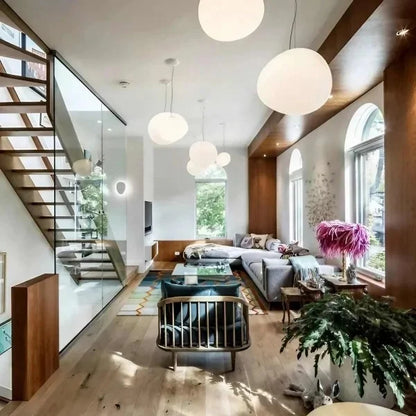 Moderne Weiße Minimalistische Pendelleuchten