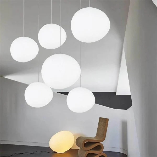 Moderne Weiße Minimalistische Pendelleuchten