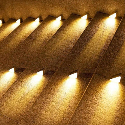 Solarbetriebene LED Treppenlichter