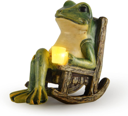 FroschLeuchte: Verspielte Gartenlampe in Froschform