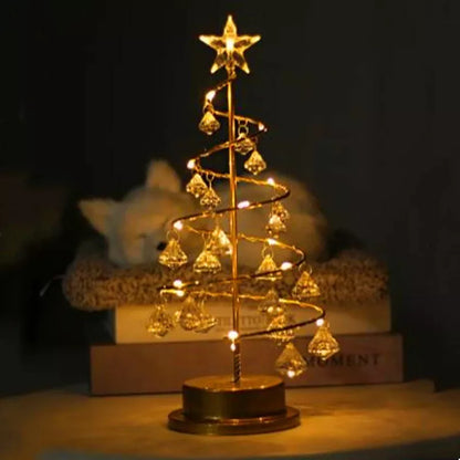 LuminFir: Dekorative Tischlampe in Tannenbaumform