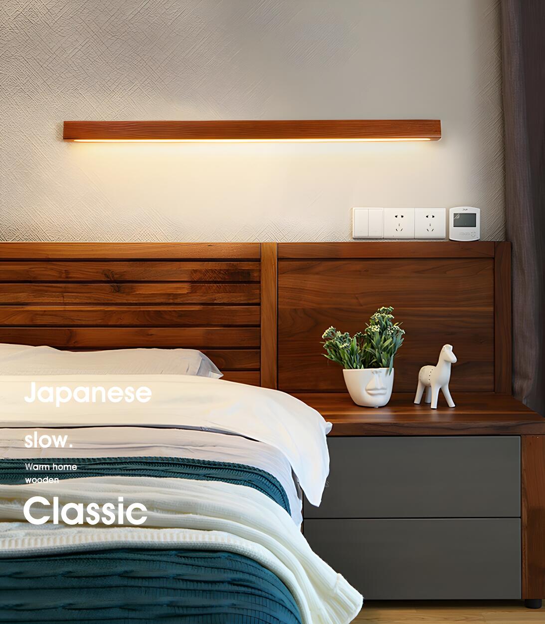 Moderne Schlanke LED-Streifen-Wandleuchte