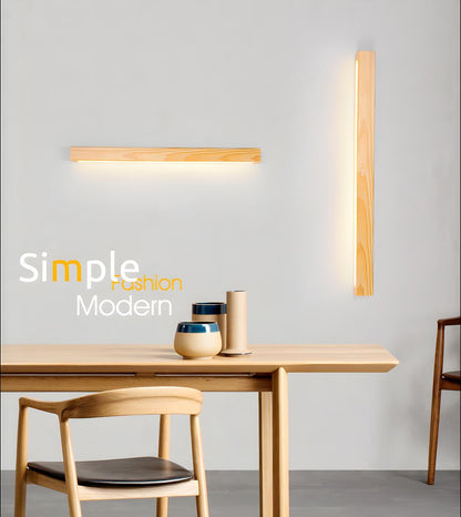 Moderne Schlanke LED-Streifen-Wandleuchte