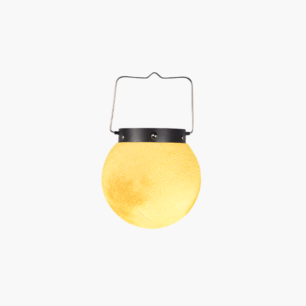 Vom Mond Inspirierte Solar-LED-Gartenlampe