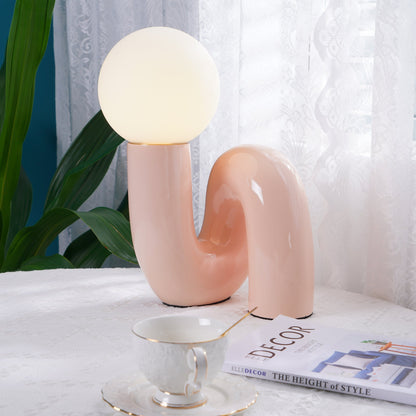 Verdrehte Moderne Tischlampe