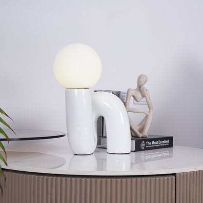 Verdrehte Moderne Tischlampe