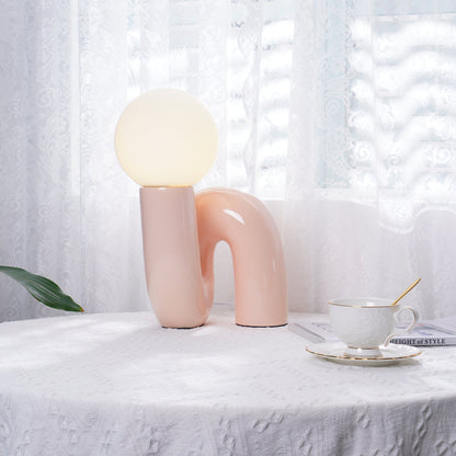Verdrehte Moderne Tischlampe