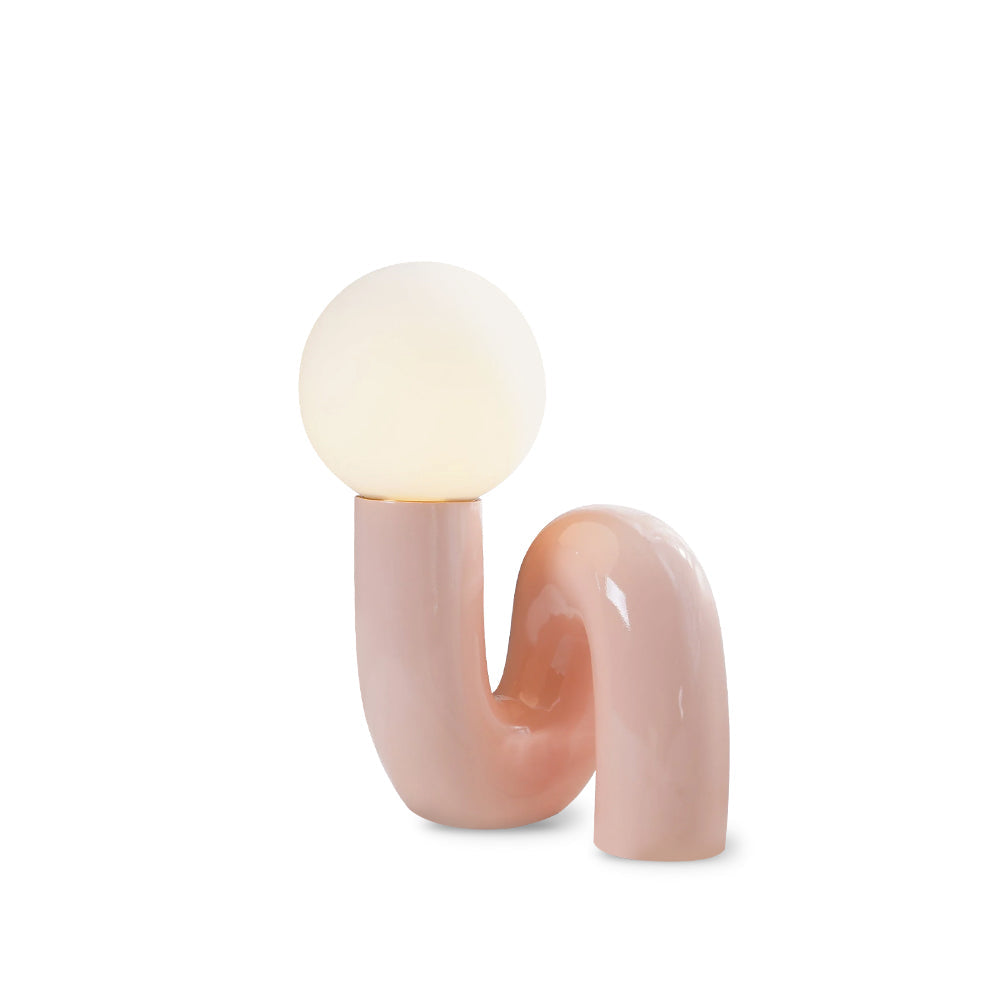 Verdrehte Moderne Tischlampe