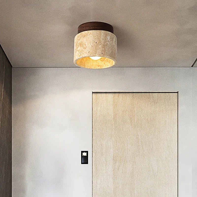 Minimalistische Deckenleuchte Im Japanischen Stil