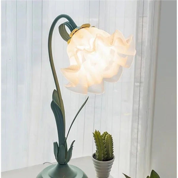 LED Tischlampen Im Retro Blumenstil