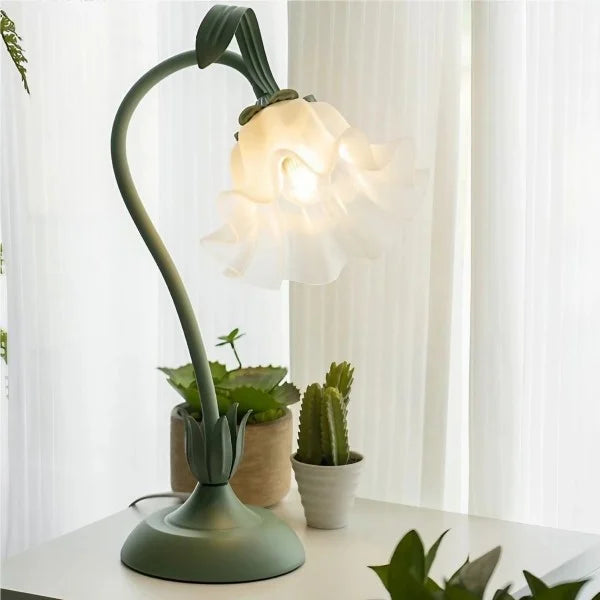 LED Tischlampen Im Retro Blumenstil