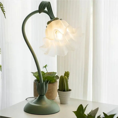 LED Tischlampen Im Retro Blumenstil