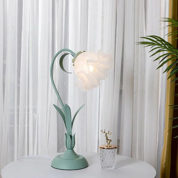 LED Tischlampen Im Retro Blumenstil