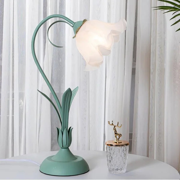 LED Tischlampen Im Retro Blumenstil