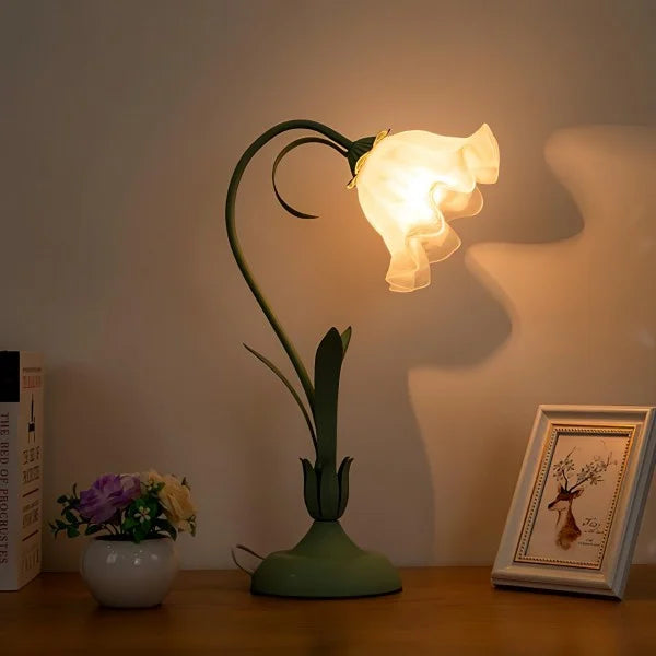 LED Tischlampen Im Retro Blumenstil