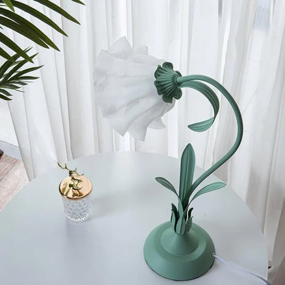 LED Tischlampen Im Retro Blumenstil