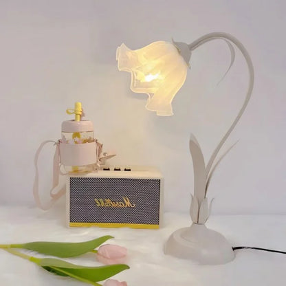 LED Tischlampen Im Retro Blumenstil