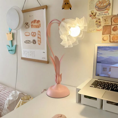 LED Tischlampen Im Retro Blumenstil